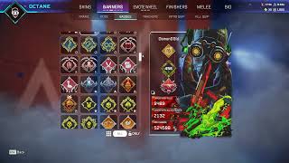 956 Level Octane Heirloom Butterfly Knife 9500 Lifetime Kill 222 Legendary R301 Maxed Mastery [upl. by Bobbe565]