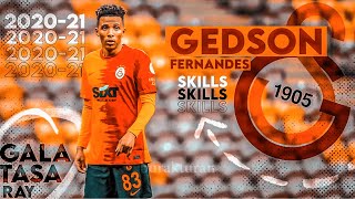 Gedson Fernandes  Galatasaray amp skills  2021 [upl. by Neyr]