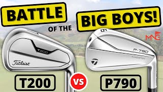 THE BIGGEST IRONS OF 2021 BATTLE IT OUT T200 vs P790 [upl. by Ellekcim]