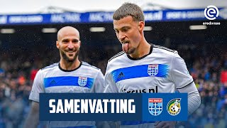 Samenvatting PEC Zwolle  Fortuna Sittard  Eredivisie [upl. by Coralie]