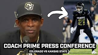 Coach Prime Calls Out Shilo amp Keeps it Real after Buffs Loss vs KSU [upl. by Inga400]