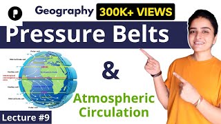 Global Pressure Belts amp Atmospheric Circulation  Climatology  Geography by Maam Richa [upl. by Niel]