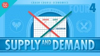 Supply and Demand Crash Course Economics 4 [upl. by Booker]