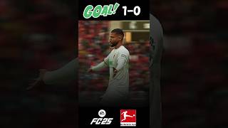 SC Freiburg vs FC Augsburg FC 25 Goals scfreiburg augsburg bundesliga fc25 fcgameplay [upl. by Caldwell]