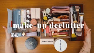 Decluttering my ENTIRE makeup collection  declutter amp organize with me [upl. by Amari]