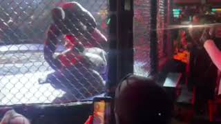 Urgent MMA  Malick Niang met KO Abdou Diouf Becaye Mbaye arbitre arrêtel diexna [upl. by Noiramed]