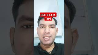 BSC exam tips [upl. by Alihs]