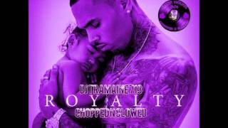 Chris Brown Zero Chopped amp Slowed By DJ Tramaine713 [upl. by Cochard]