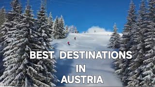 Top 5 Holiday destinations in Austria for skiing Holidays [upl. by Armat93]