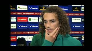 LazioGenoa 10 Intervista Mattèo Guendouzi [upl. by Anavoj]