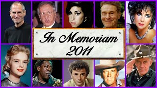 In Memoriam 2011 Famous Faces We Lost in 2011  Legacy Memoriam [upl. by Esenahs]