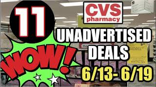 CVS UNADVERTISED DEALS 613  619 MUST 👀 DEAL UPDATES [upl. by Elin]