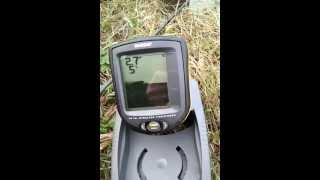 Test sondeur HUMMINBIRD SMARTCAST RF15E en canal [upl. by Yantruoc]