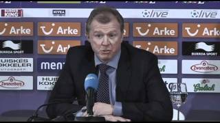 Steve McClaren FC Twente press conference [upl. by Thamos305]