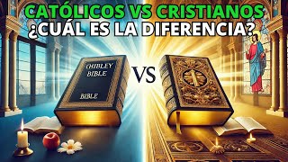 Católicos vs Cristianos ¿Cuál es la diferencia  La BIBLIA Lo Explica [upl. by Nylzor]