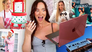 REACTING to All My Iconic VLOGMAS Intros Alisha Marie Old Videos [upl. by Gaile]