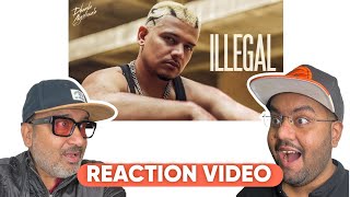 Dhanda Nyoliwala  Illegal Official Music Video Reaction by No filter reactions [upl. by Fennell]