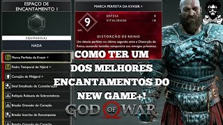 Como transformar Talismãs em Encantamentos em God of War New Game [upl. by Ahsenrad459]