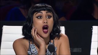 X factor Joe Irvine bullies Natalia Kills back X FACTOR [upl. by Waneta469]