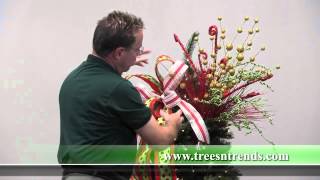 How To Decorate a Christmas Tree  Trees n Trends  Unique Home Decor [upl. by Pressman827]