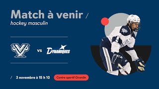 RSEQ D2 Hockey Masculin 🏒 SainteFoy  Drummondville 2024113 [upl. by Boland]