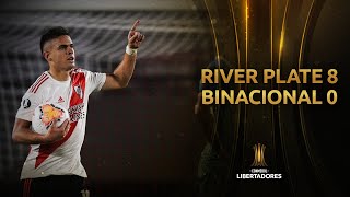 River Plate vs Binacional 80  TODOS LOS GOLES  CONMEBOL Libertadores 2020 [upl. by Mulford]