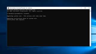 How To Run Sfc Scannow Command In Windows 10 Tutorial [upl. by Arfihs]