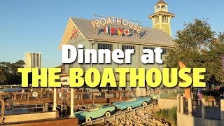 Dinner at The Boathouse  Disney Springs [upl. by Aralc]