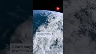 Footage from the International Space Station shows the scale of Hurricane Milton as it nears Florida [upl. by Waverly]