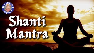 Shanti Mantra With Lyrics  Om Saha Navavatu  11 Times  Sanjeevani Bhelande  Peaceful Chants [upl. by Kantos]