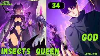 34 Boy Gained The Divine Class Of Insects God amp Became The Overlord of Calamity  Manhwa recap [upl. by Frasier]