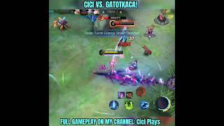 CICI VS GATOTKACA MLBB🔥 mlbbshorts mlbbhighlights mlbbcreatorcamp mlbb shorts [upl. by Nicky396]