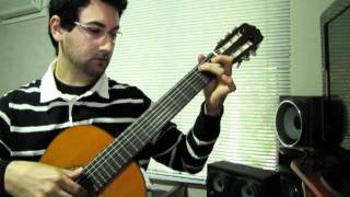 Partita XVI  Entrée  Gigue  G A Brescianello  Classical Guitar [upl. by Morrill]