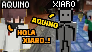 XIARO CONOCE A AQUINO😮 [upl. by Walcott]