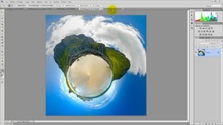 18 Come creare un Pianeta con una Foto  Photoshop  Tutorial Italiano [upl. by Ahsineg]