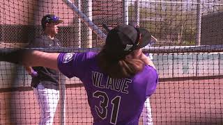 Rockies BRoll from first official day of spring training work out [upl. by Correna]