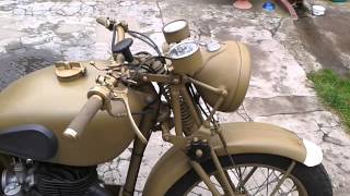 BSA WD M20 1940 year 500cc  f01 [upl. by Viehmann]