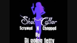 french montana shot caller chopped n screwed dj going fetty [upl. by Nnylirej63]