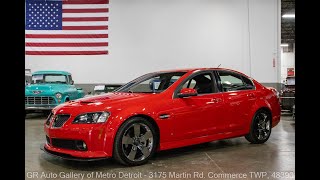 2009 Pontiac G8 GT For Sale  Walk Around 30k Miles [upl. by Rosaline]