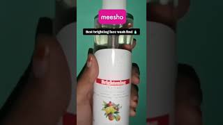 messho shortvideo best face wash 🧴♥️ [upl. by Weinman224]