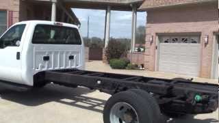 2008 FORD F550 XL CAB AND CHASSI 64L DIESEL 189 WB USED TRUCK FOR SALE SEE WWWSUNSETMILANCOM [upl. by Zaccaria]