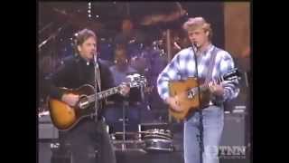 Bo and Luke Duke sings The Dukes of Hazzard theme song 1993 [upl. by Crescantia]