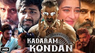 Kadaram Kondan Full HD Movie Hindi Dubbed I Vikram I Akshara Haasan Abi Hassan Story Explanation [upl. by Bringhurst]