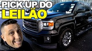 Comprei essa GMC Sierra No LEILÃO [upl. by Ardnasak]