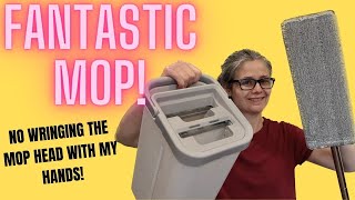 JOYMOOP Review of the Squeeze Flat Mop and Bucket System [upl. by Orren774]