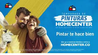 Llegó la Temporada de Pintura Homecenter [upl. by Elleira]