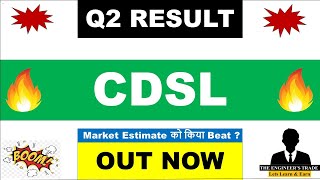 Cdsl Q2 results 2025  Cdsl Result Today  Cdsl share latest news  Cdsl share latest news today [upl. by Apfelstadt]