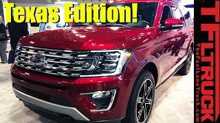 2019 Ford Expedition Stealth and Texas Edition First Look Coolest Expeditions Yet [upl. by Salokin]