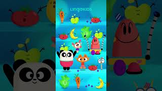 ABC VEGGIES 🍊🥑🍉 III Lingokids lingokids nurseryrhymes abcd abcs [upl. by Olemrac]