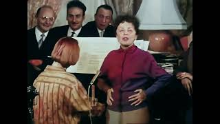 Edith Piaf  Milord en couleur Live 1959 [upl. by Tomkiel]